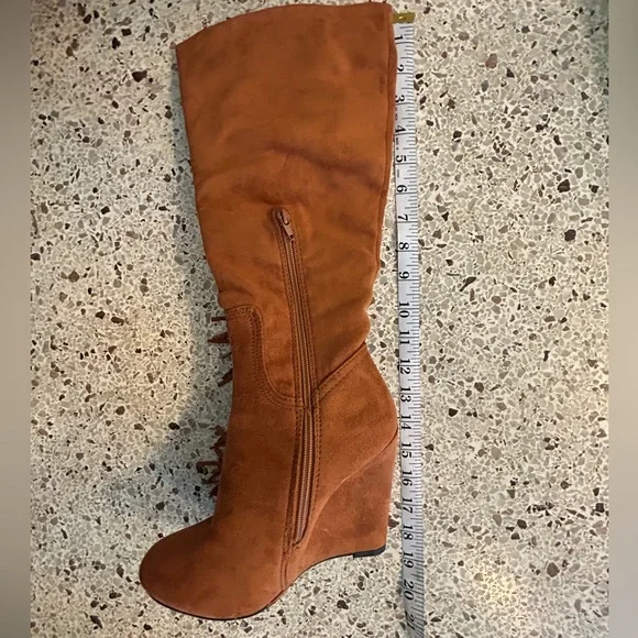 Fringe knee high boots - Picture 4 of 5